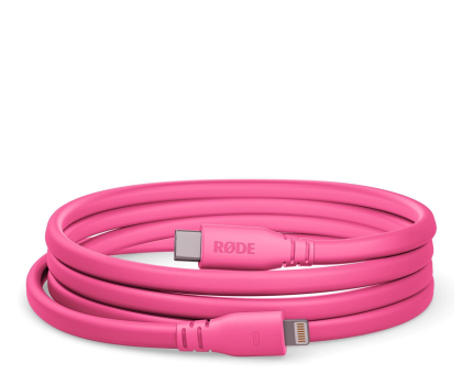 Kabel Lightning Rode SC19 (Pink) - Kabel USB-C - Lightning 1,5 m (różowy)